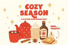 Cozy Season - Warm & Playful Font