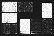Hearts - 80 Grunge Patterns, a Pattern Graphic by Tustan (Thumbnail 11 of 12)