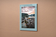Glass Poster Canvas Mockup - 6 views, an Advertising Mockup by Illusiongraphic (Thumbnail 5 of 18)