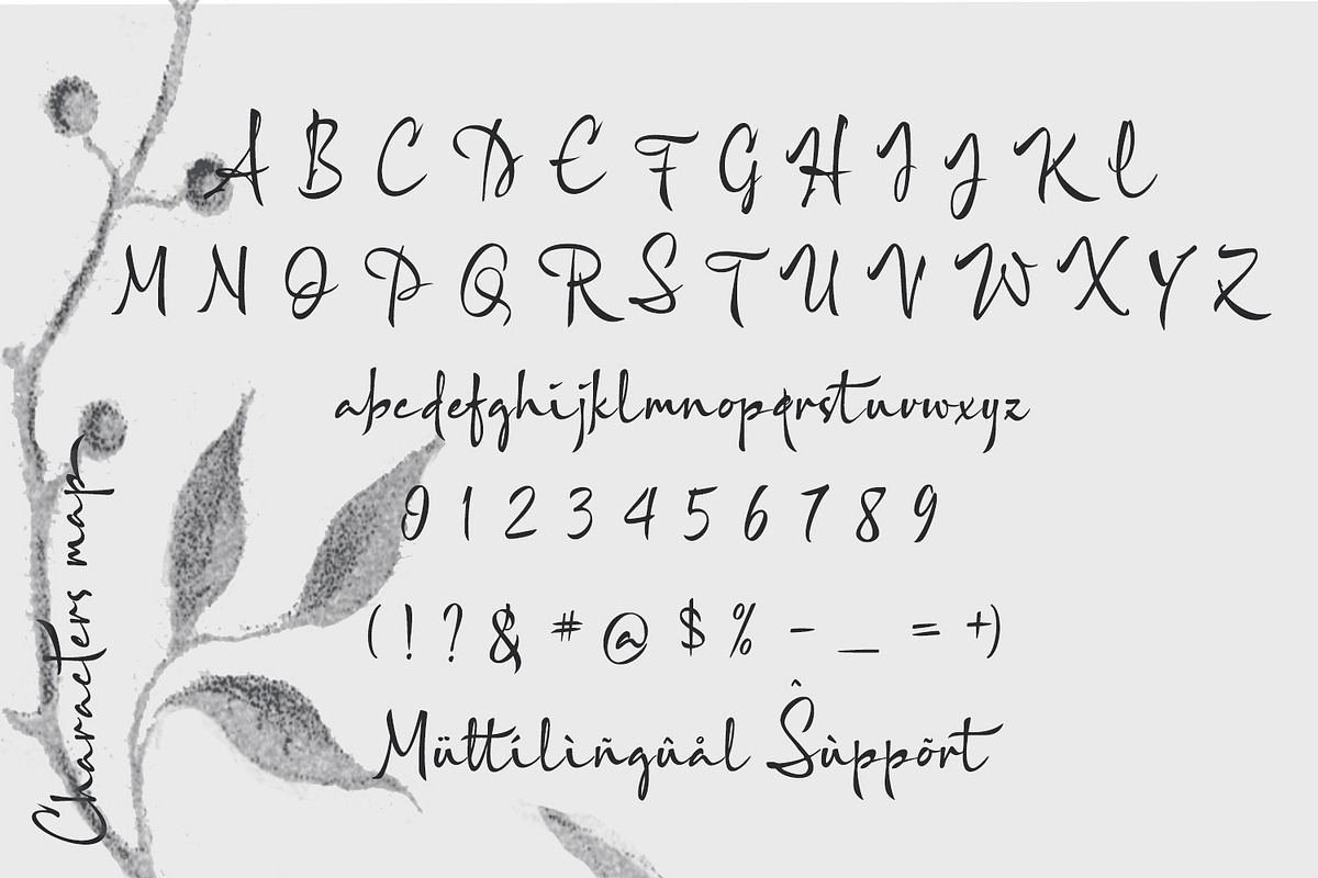 Khiara Script, a Script Font by NUGS (Photo 6 of 7)