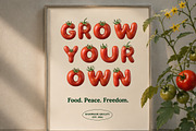 Garden Tomato Font, a Sans Serif Font by Handmadefont (Thumbnail 7 of 15)