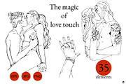 The magic of love touch, a Person Illustration by Olillia (Thumbnail 4 of 7)