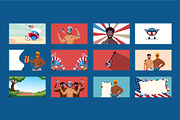 Celebrate American Independence Day, an Object Illustration by foxndeer (Thumbnail 3 of 4)