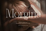 Morgina Elegant Serif Font, a Serif Font by Graphicxell (Thumbnail 1 of 8)