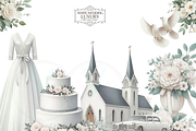 WHITE WEDDING Luxury - Bundle 180, a Person Illustration by VM PARTYS  BY TAIRUMA (Thumbnail 3 of 10)
