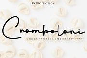 Cromboloni, a Handwritten Font by InermediaSTUDIO (Thumbnail 1 of 8)