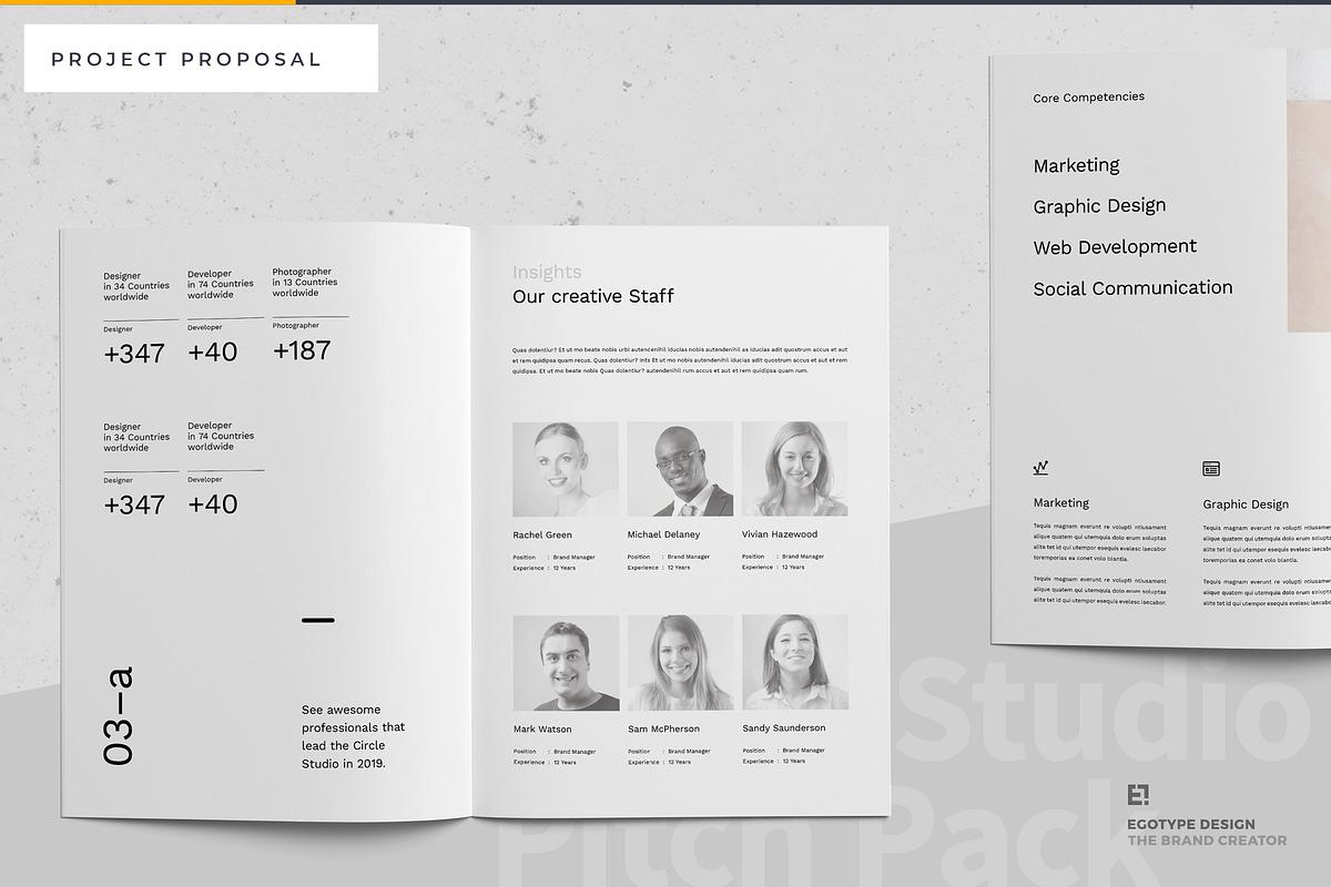 Proposal Pitch Pack, a Brochure Template by Egotype (Photo 13 of 77)