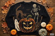 Spooky Halloween Haunted House, an Object Graphic by SharpMarketplace (Thumbnail 3 of 4)
