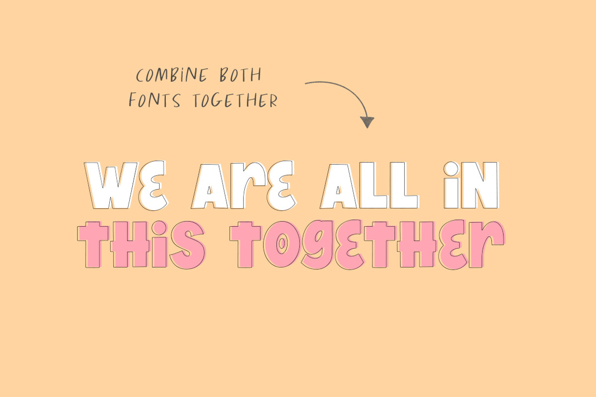 Summertime Font Duo preview 3