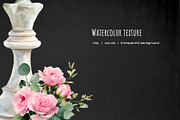 Watercolor floral chess pieces, an Object Illustration by Art and Funny (Thumbnail 3 of 3)