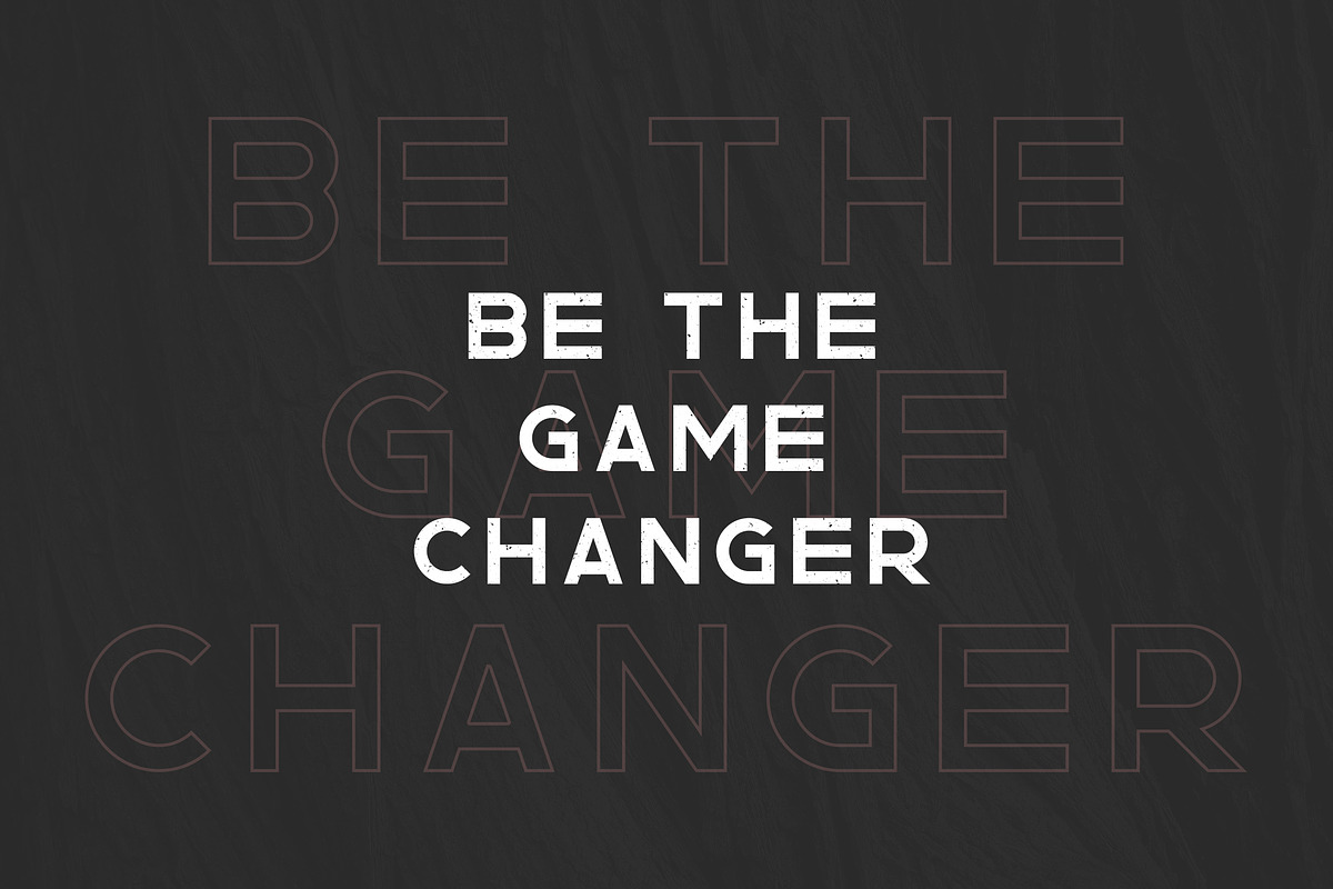 Rhino Bold font + Styles | 70% off, a Sans Serif Font by VP Fonts (Photo 7 of 9)