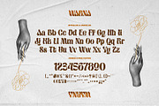 Warna - Bohemian Font, a Symbol Font by ikiiko (Thumbnail 6 of 7)
