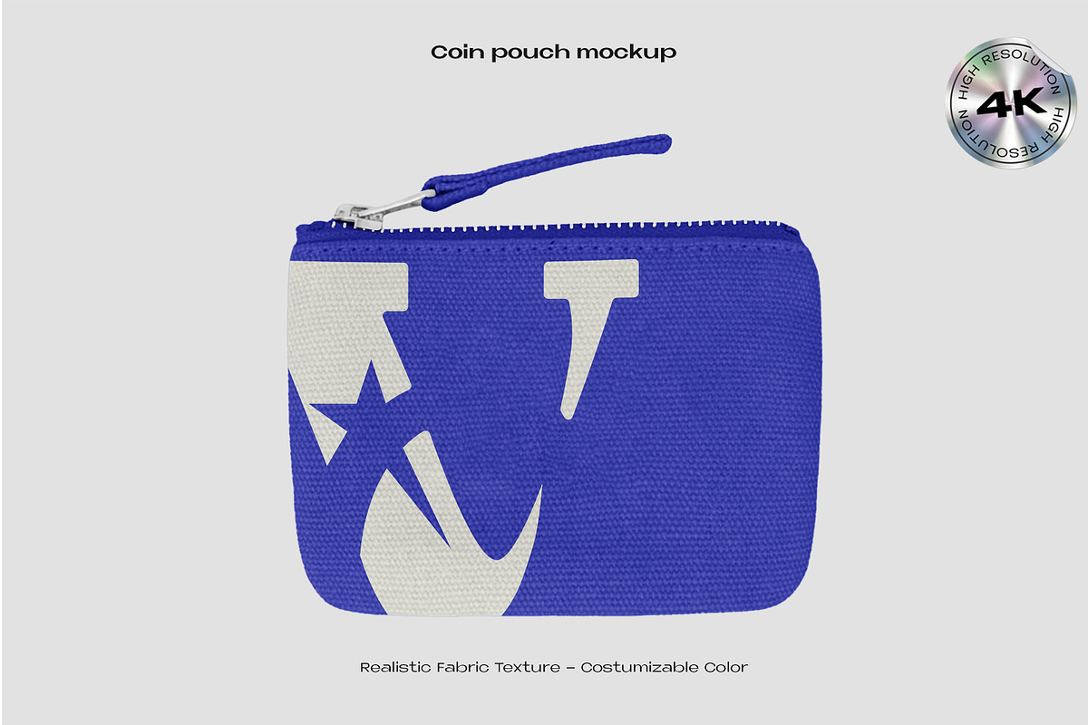 Coin pouch mockup, an Apparel Mockup by Voyage Studio (Photo 1 of 3)