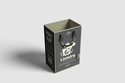 Laundry Hamper Mockup For Branding, an Advertising Mockup by bimockup (Thumbnail 2 of 6)