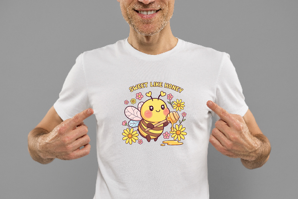 Bee Sweet Like Honey PNG, an Illustration by Daily.Designs (Photo 2 of 5)