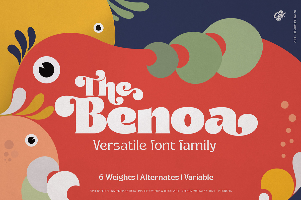 Benoa Font, a Sans Serif Font by creativemedialab (Photo 1 of 15)
