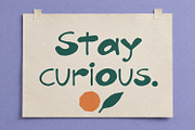 Brush Hiccup Font, a Handwritten Font by Handmadefont (Thumbnail 12 of 20)