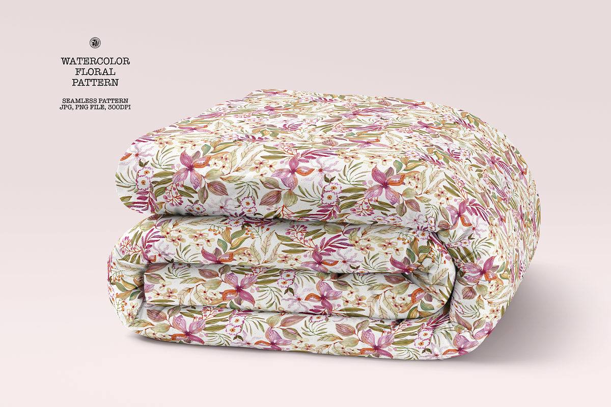 Early Autumn Floral Pattern, a Pattern Graphic by Webvilla Studio (Photo 2 of 7)
