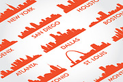 City skyline North America, an Illustration by MaximGertsen (Thumbnail 4 of 4)