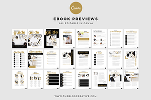 Lovely Business Mega Workbook Canva