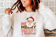 Retro Patchwork Santa Claus Png, an Illustration by SinaCreation (Thumbnail 5 of 7)