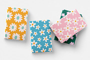 Groovy daisy seamless patterns set, a Pattern Graphic by Good Studio (Thumbnail 9 of 12)