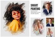 Smart Painting Photoshop Action, an Action Add-On by MRI STUDIO (Thumbnail 1 of 14)