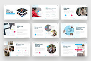 Wecourse - Online course PowerPoint, a Presentation Template by BeadyLab (Thumbnail 2 of 6)