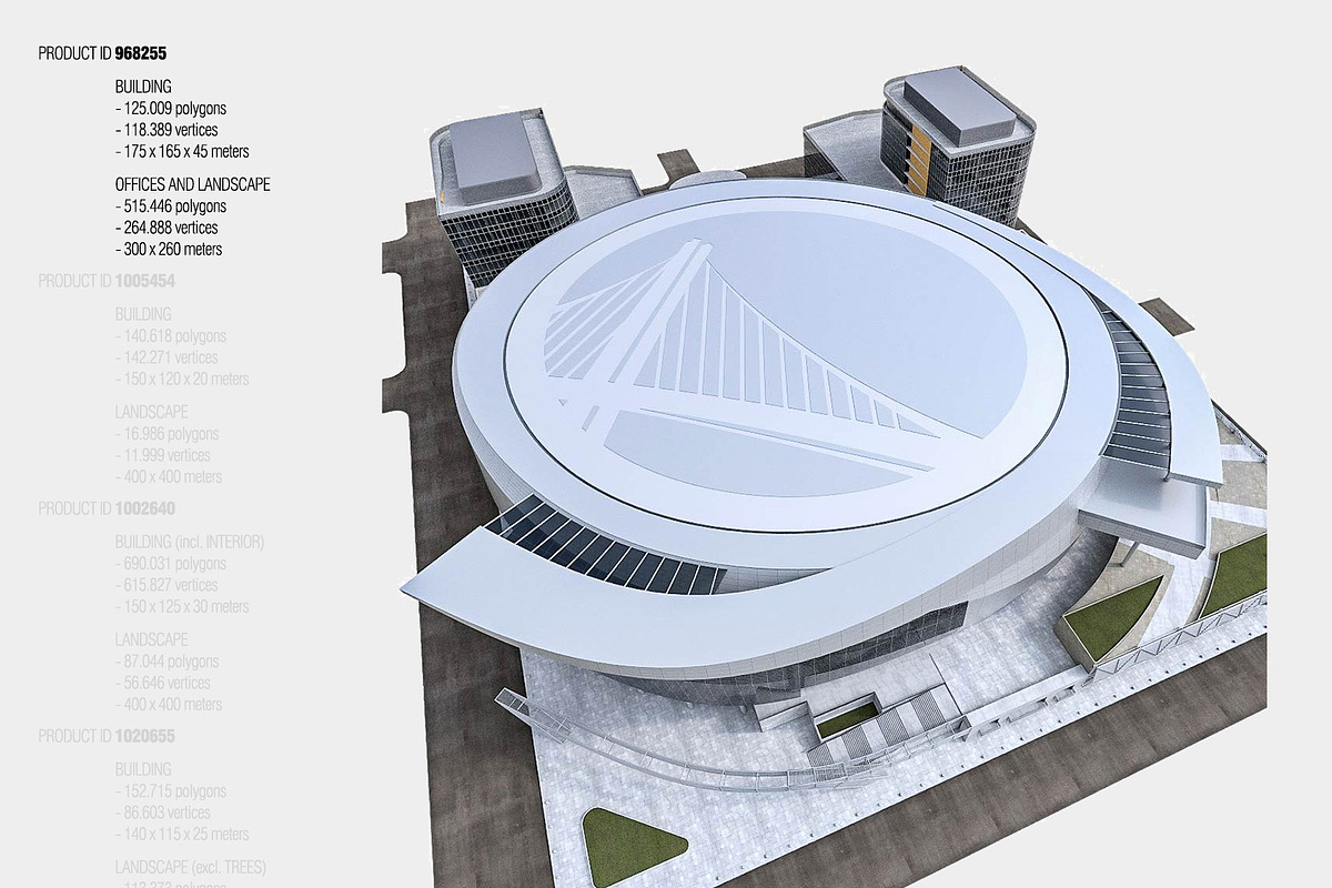 Sports Centers Collection, an Architecture 3D Model by 3DNUTS (Photo 2 of 5)