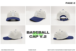 Baseball Cap V.2 - Mockup