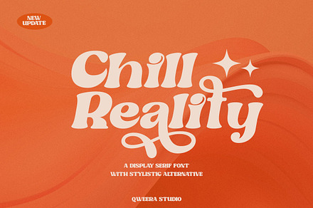 Chill Reality - Elegant Display Font, a Serif Font by Qweera Studio