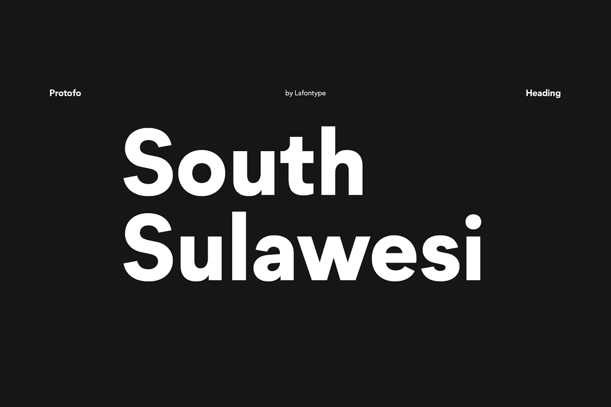 Protofo, a Sans Serif Font by Lafontype (Photo 3 of 5)