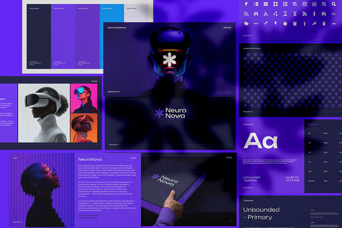 Brand Guidelines Template, a Branding & Logo Template by 1kstudio (Photo 2 of 7)