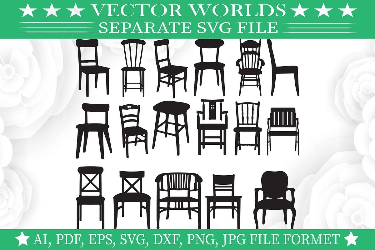 Wood Chair  Svg, Wood, Chair Svg, an Object Graphic by VectorWorlds