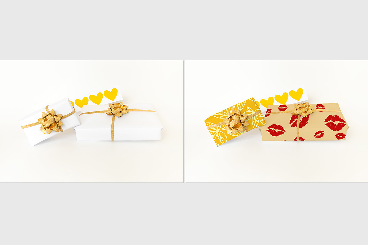GIFT WRAP MOCKUPS PSD Layered, a Packaging Mockup by bazarova (Photo 10 of 20)