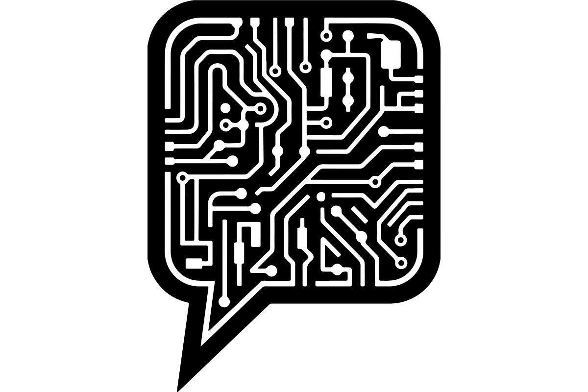 Technology Circuit Speech Bubble, a Technology Illustration by balal (Photo 4 of 13)