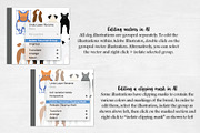 Dog Butts Bundle - Vector, PSD, PNG, an Illustration by VizualStorm (Thumbnail 3 of 4)