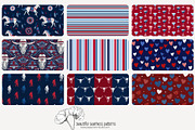 80 Independence Day seamless pattern, a Pattern Graphic by Poppy Lane Studio (Thumbnail 4 of 11)