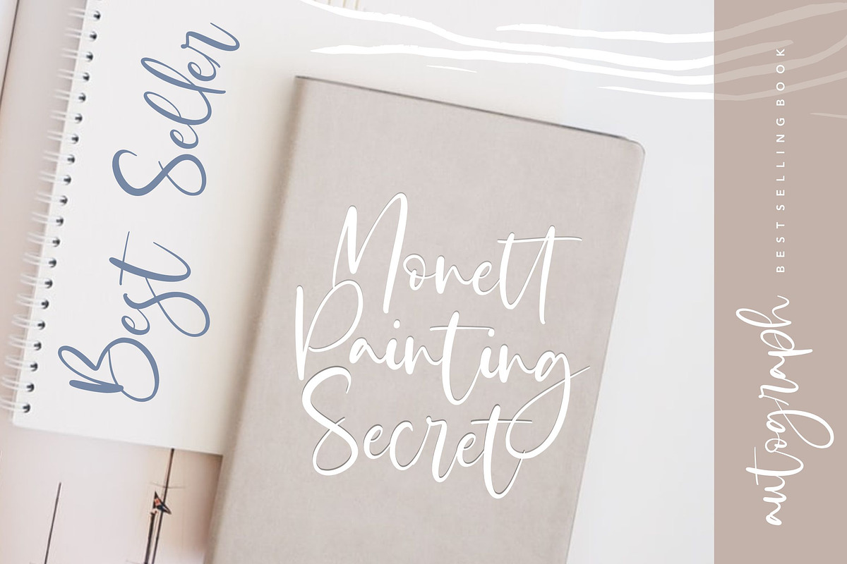 Wicked Dream - Script Font, a Script Font by Letterative Studio (Photo 4 of 6)