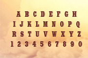 Wide Saloon - Display Font, a Serif Font by Vintage Font Lab (Thumbnail 4 of 9)