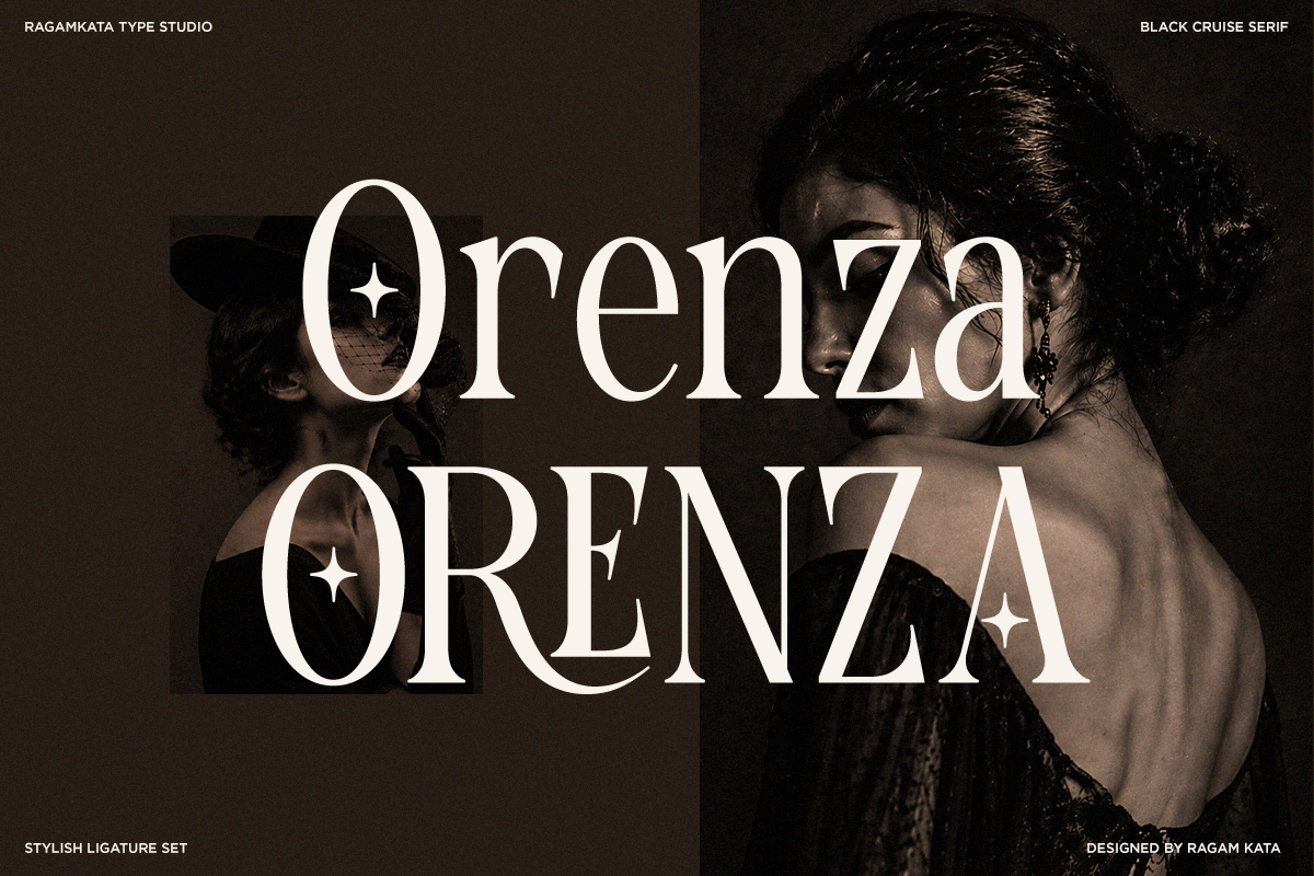 Black Cruise - Luxury Ligature Serif, a Serif Font by RagamKata (Photo 3 of 10)