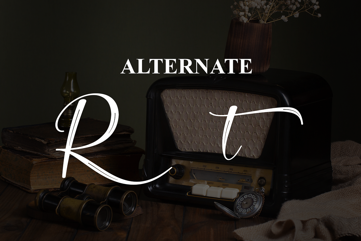 Retro | Script Font, a Handwritten Font by Scratchones (Photo 8 of 9)