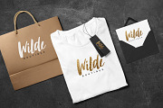 October Storm modern brush font, a Script Font by Angele Kamp (Thumbnail 4 of 9)