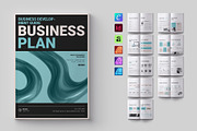 Business Plan Brochure Template, a Brochure Template by ElvinPrint (Thumbnail 1 of 9)