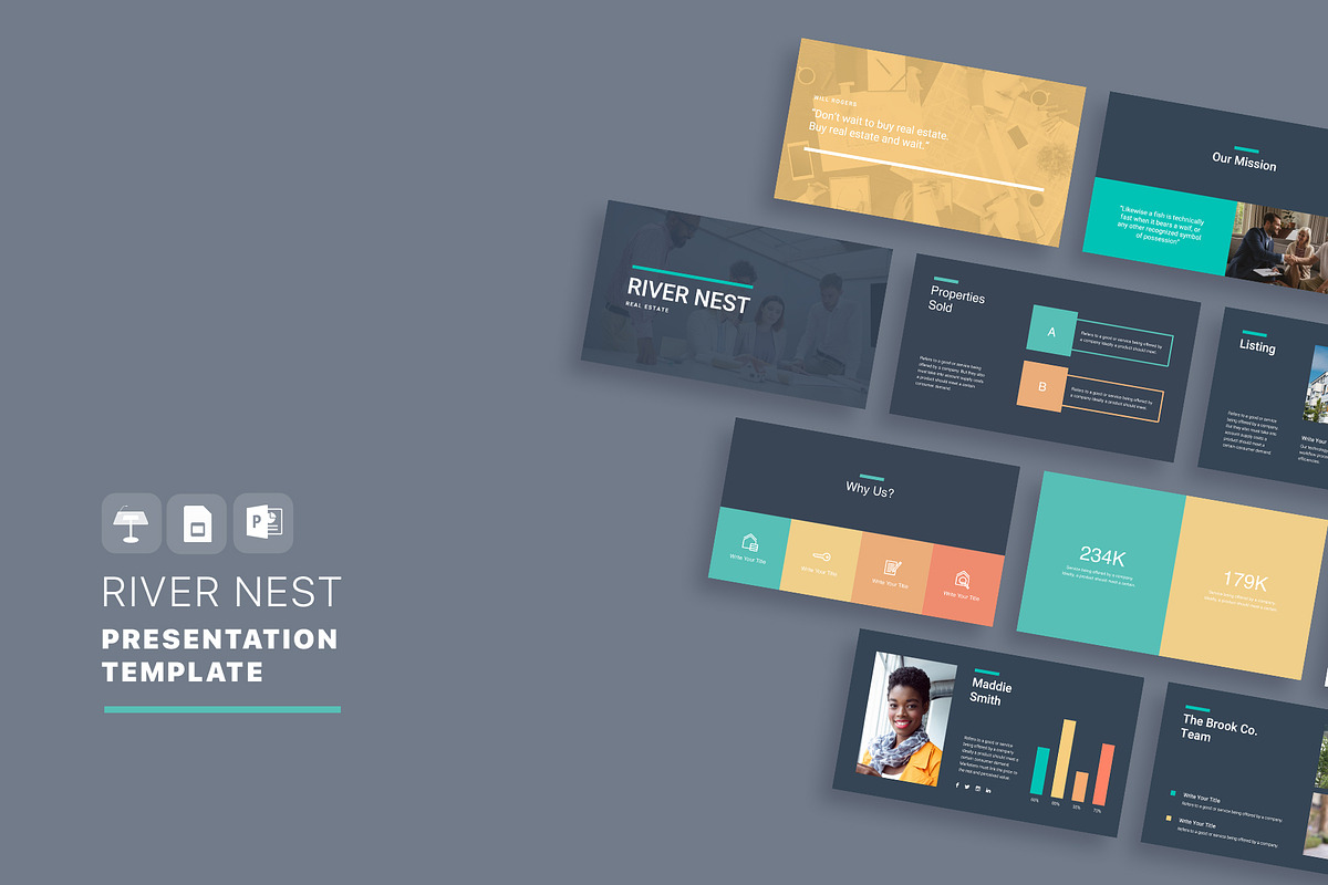 SWIFT Real Estate Bundle, a Presentation Template by slidequest (Photo 7 of 13)