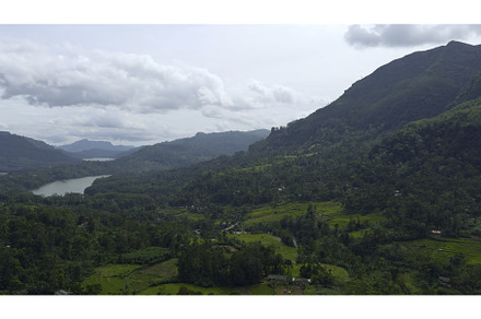 Scenic view of tropical mountain, a Nature Photo by Media Whale Stock