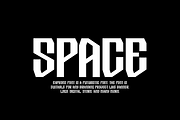 Exprons - Futuristic Space Font, a Sans Serif Font by Iqsiart Studio (Thumbnail 2 of 7)