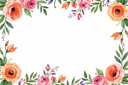 Vibrant Floral Frame Bundle, an Illustration by Amazin_art (Thumbnail 3 of 11)