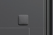 Round Square Fridge Magnet 3D Model, an Object 3D Model by rebrandy (Thumbnail 9 of 10)