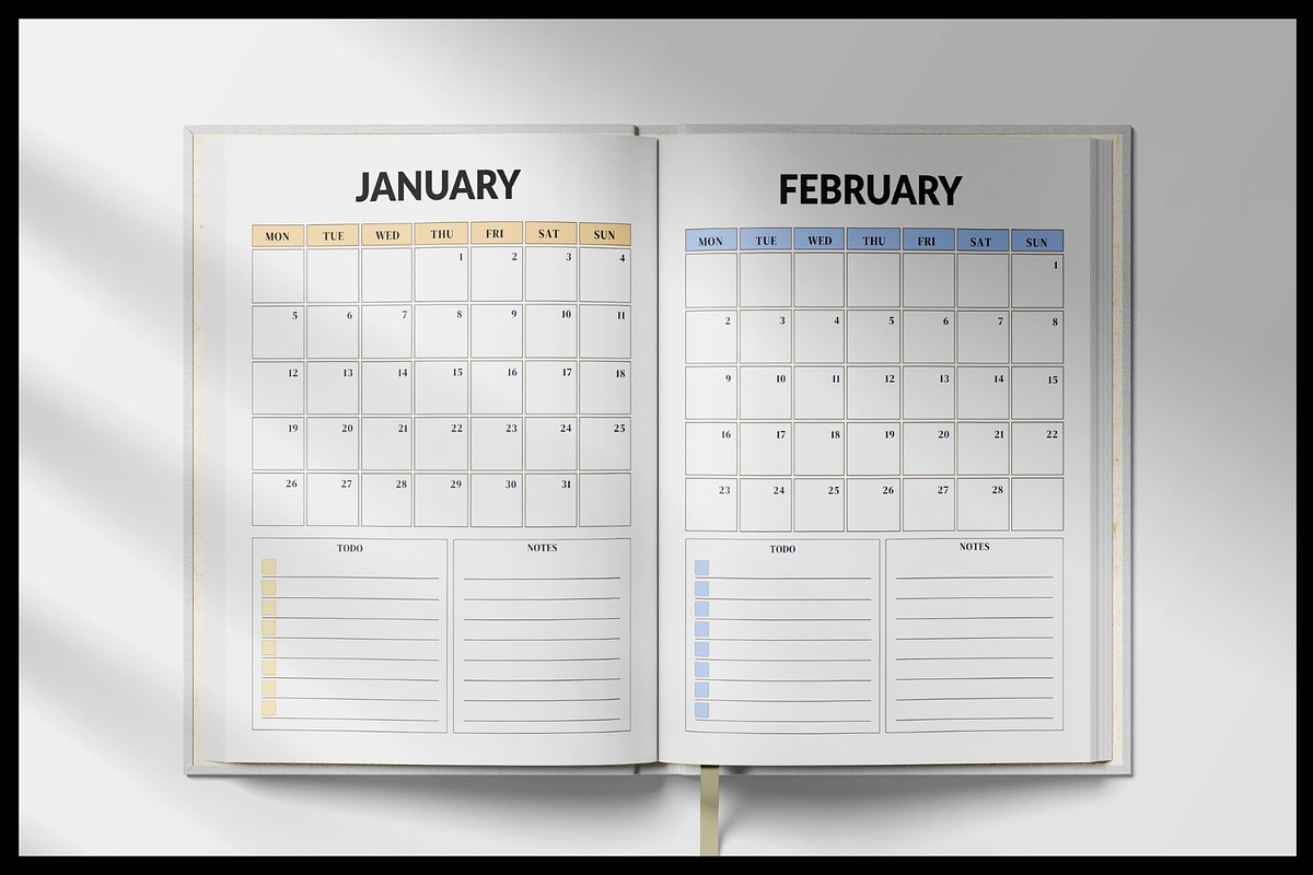 2026 Weekly Planner, a Stationery Template by Designmela01 (Photo 5 of 7)